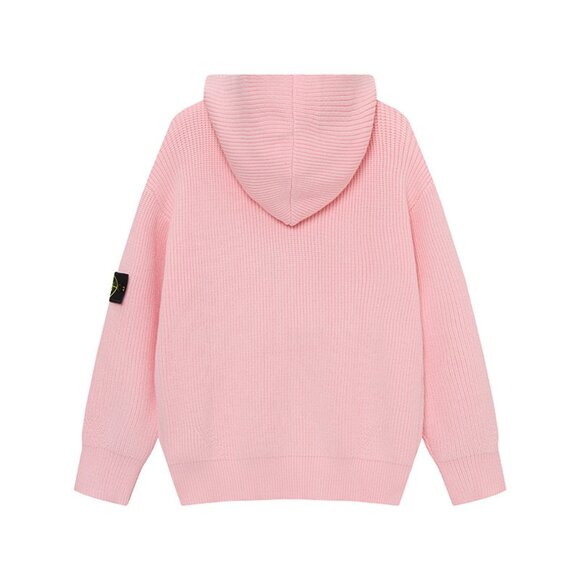 Stone Island Pink Hooded Sweater - Picture 2 of 2